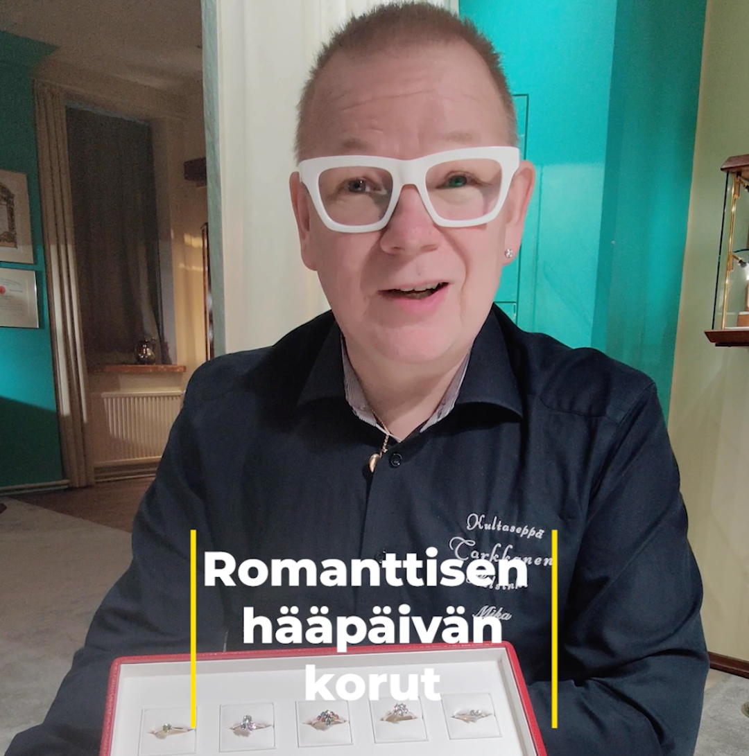 Hääpäivän korut puhkeavat kukkaan