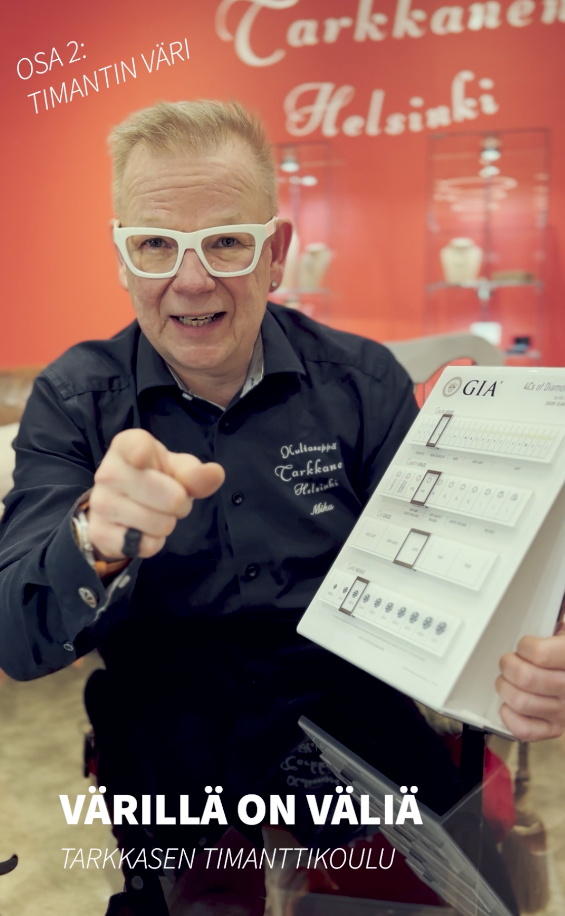 TIMANTTIKOULU: Timantissa värillä on väliä