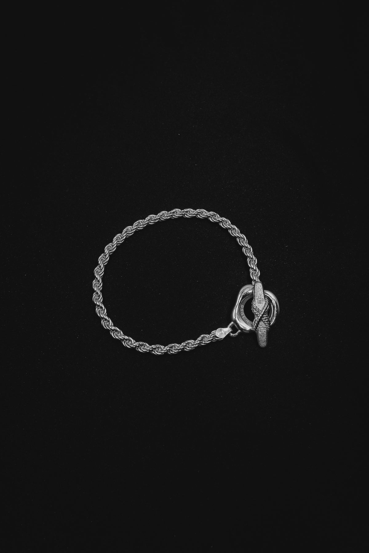 Hopeinen Cordelli Käsiketju