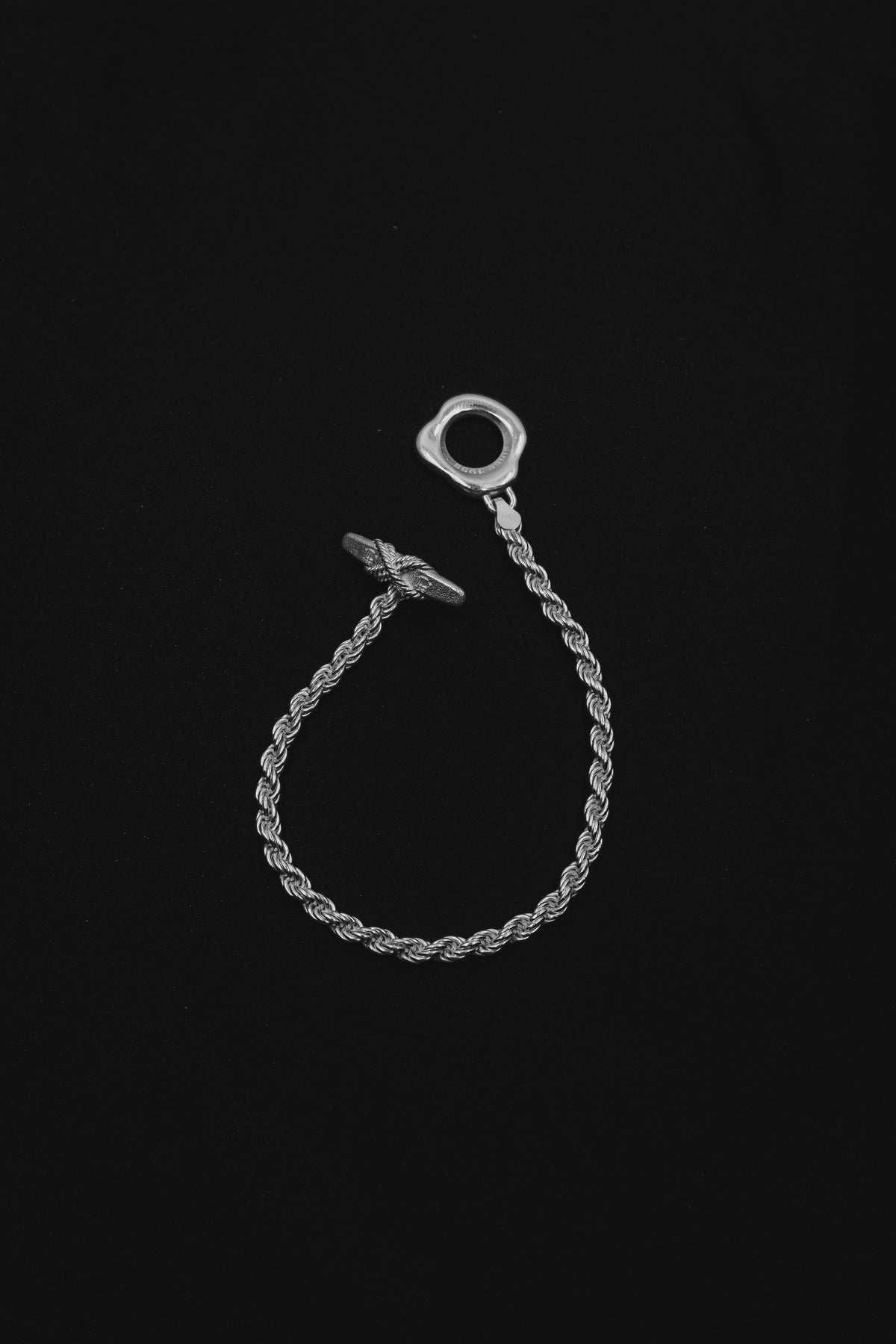 Hopeinen Cordelli Käsiketju