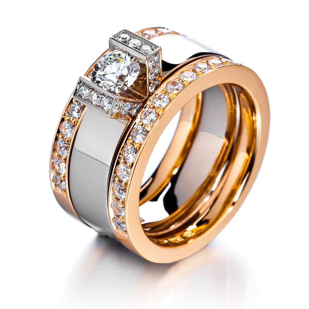 Tunteiden vuori Klassikko -timanttisormus 1,24 ct